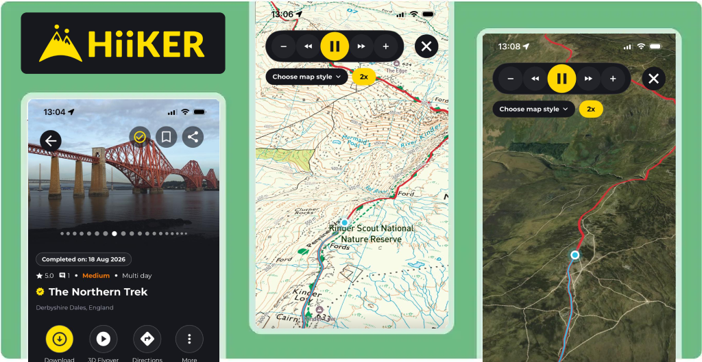 Hiiker App Images