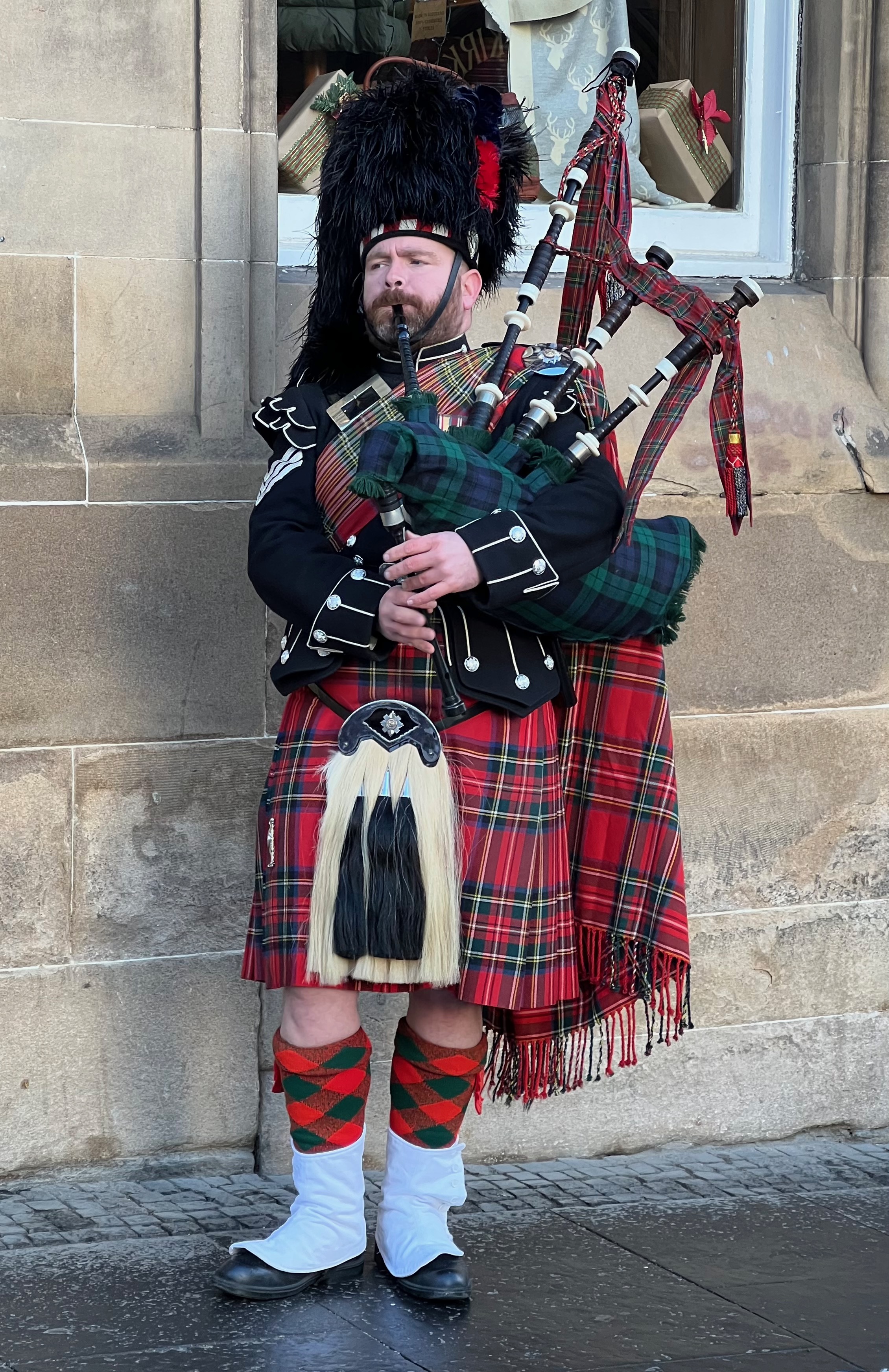 Piper in Edinburgh